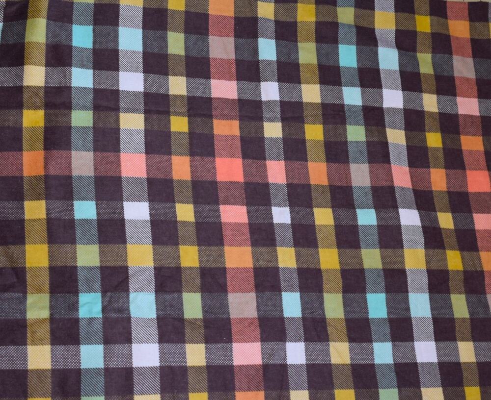 JoAnn Snuggle Flannel Fabric 3 Yards ( -3 in) Plaid 42" NEW